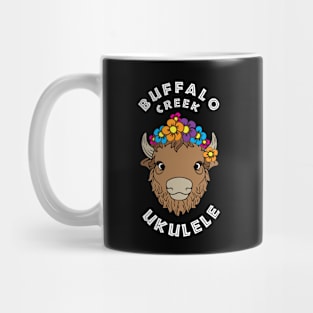 Buffalo Creek Ukulele_White Text Mug